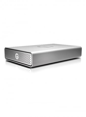 USB-C Desktop External Hard Drive Silver