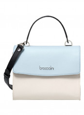Logo Detail Alicia Crossbody Bag Blue/White/Black