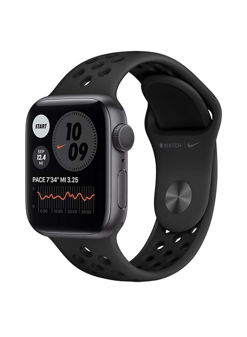 Watch Nike Series 6-40 mm ( GPS + Cellular) Space Gray Aluminium Case with Nike Sport Band Anthracite/Black