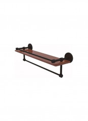 Wooden Bathroom Shelve Brown 22inch