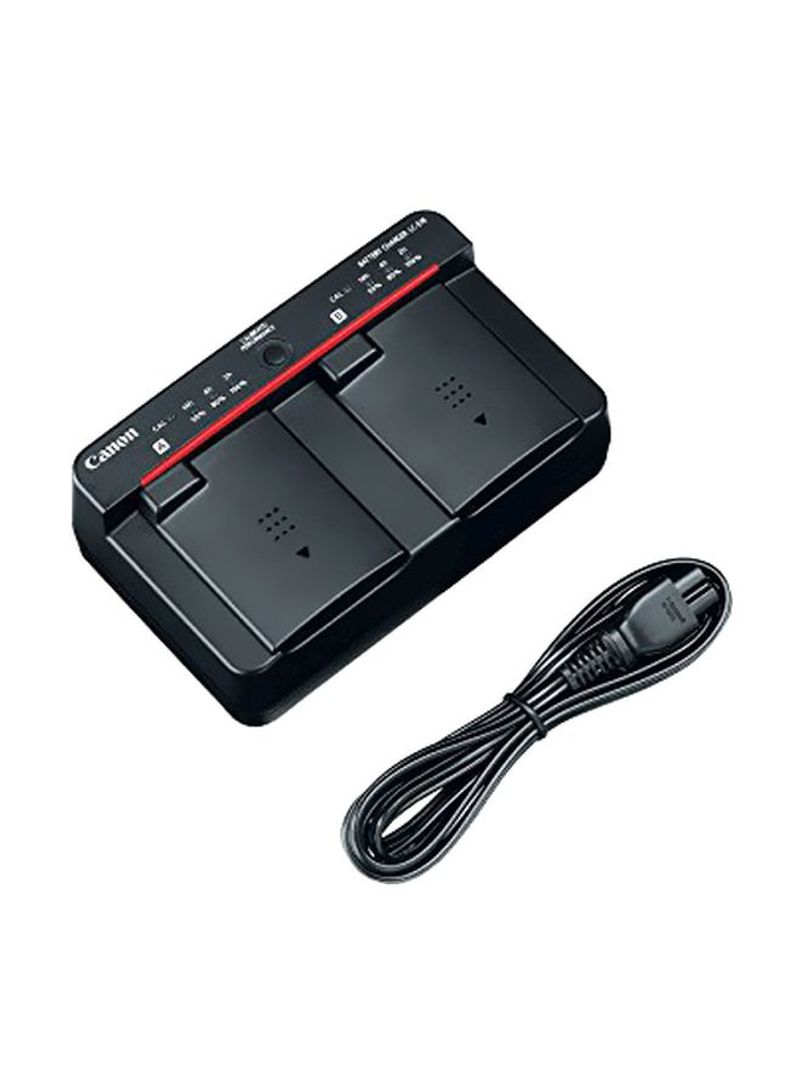 Battery Charger For EOS-1D X Mark II Digital Camera Black