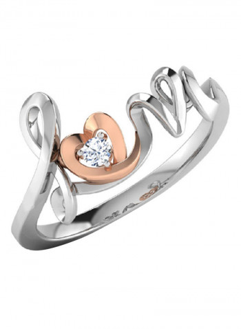 18K Gold Exquisite Design Diamond Ring