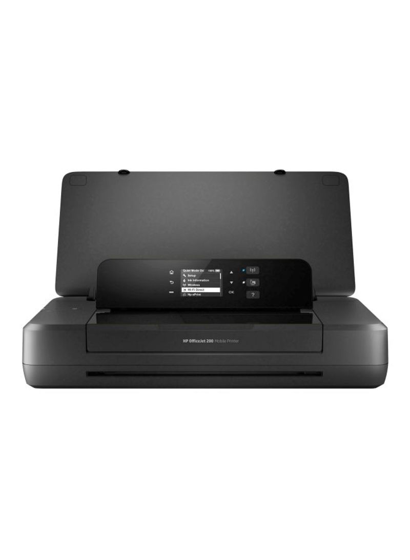 Officejet 200 Inkjet Mobile Printer With Print/Wi-Fi Function 14.3x2.70x7.32inch Black