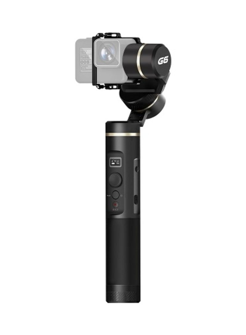 3-Axis Handheld Gimbal Stabilizer For Action Camera Black