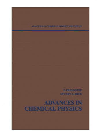 Advances In Chemical Physics Hardcover 1st