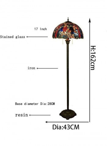 Creative Grape Floor Lamp Multicolour 49 x 49 x 43centimeter