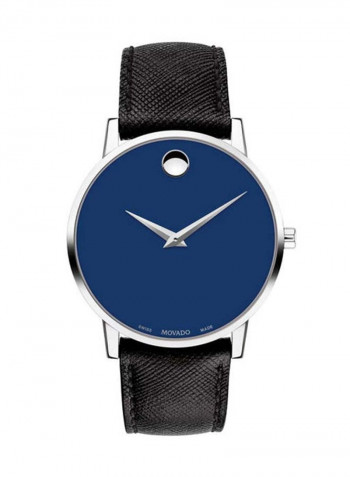 Men's Museum Blue Dial 40mm Swiss Quartz Watch 0607197