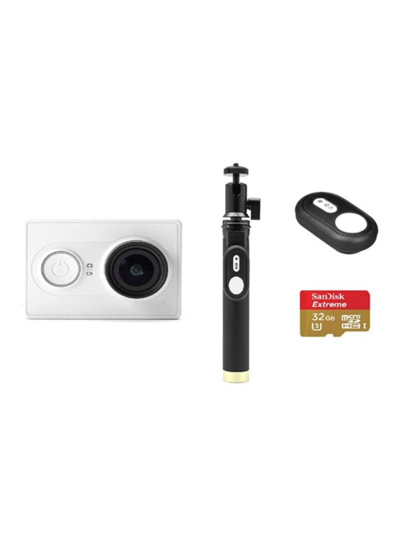Action Camera With Bundle Kit