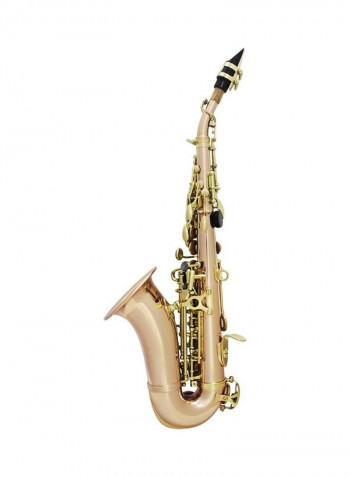 BB Soprano Saxophone Sax Phosphor Instrument with Carry Case