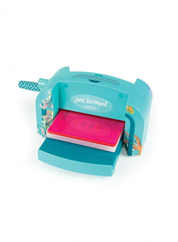 Davenport Die Cutting And Embossing Machine Teal