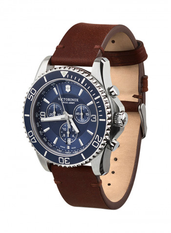 Men's Water Resistant Chronograph Wrist Watch 241865