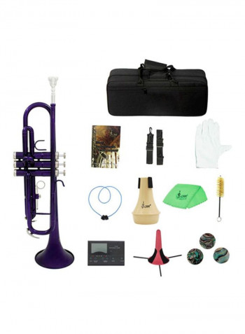 Bb B Flat Trumpet With Accessories