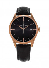 Men's Heroic Sophisticate Leather Analog Wrist Watch A911-05