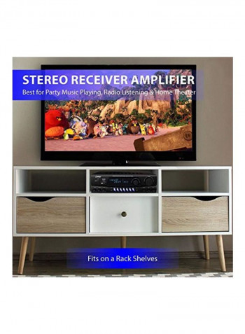 Home Audio Power Amplifier PT560AU Black