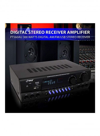 Home Audio Power Amplifier PT560AU Black