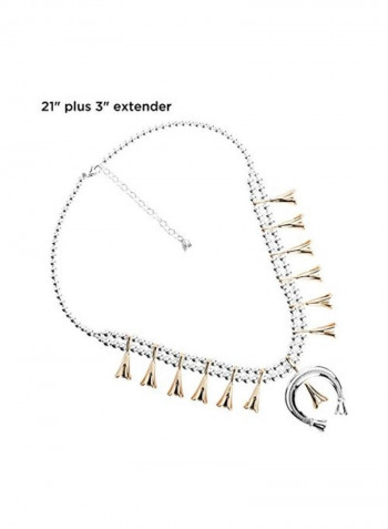 Squash Blossom Statement Necklace
