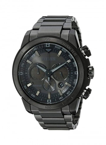 Men's Eco-Drive Water Resistant Chronograph Watch CA4184-81E