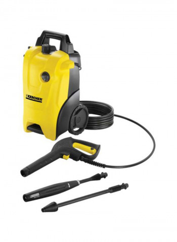 K5 Compact Pressure Washer Black/Yellow/Silver