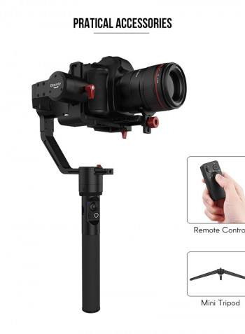Hohem iSteady Gear 3-Axis Handheld Gimbal Stabilizer Black