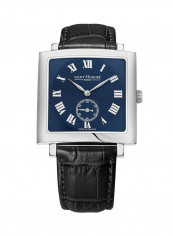 Men's Leather Analog Wrist Watch H SH CR823002 1DR