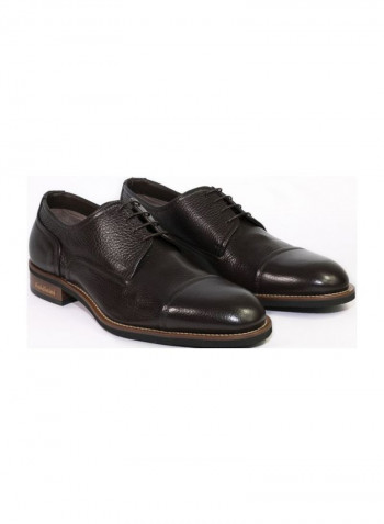 Lace-up Formal Shoes Dark Brown