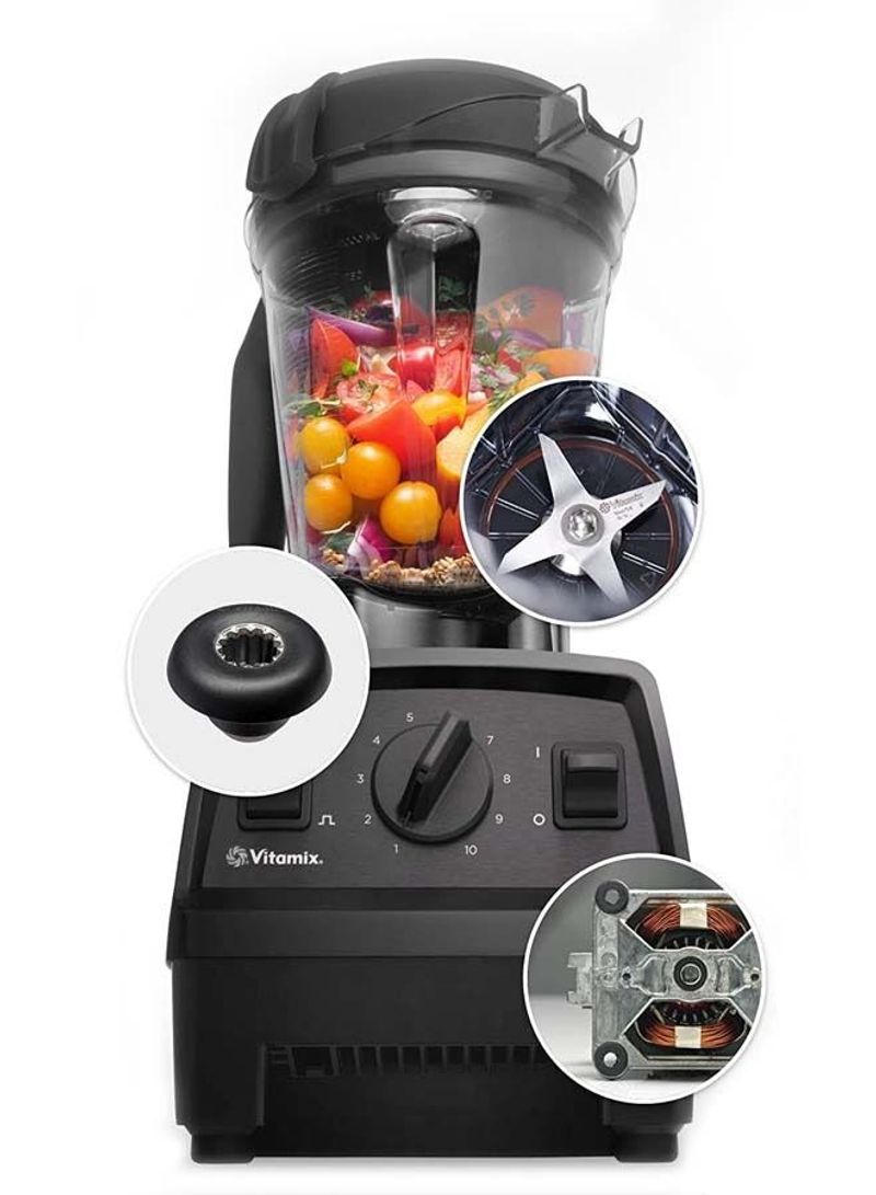 Explorian Blender with Professional Grade Metal Drive System Container  E320 Black