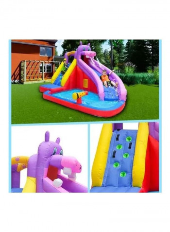 Inflatable Climbing Wall Games Hippo Bouncers