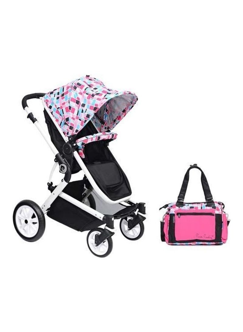 3 In 1 Baby Carrier And Stroller Set With Diaper Bag