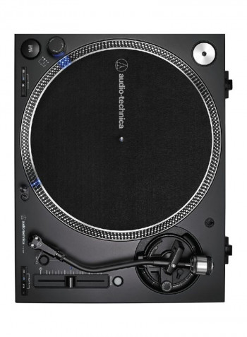Direct-Drive Professional DJ Turntable AT-LP140XPBK Black/Clear