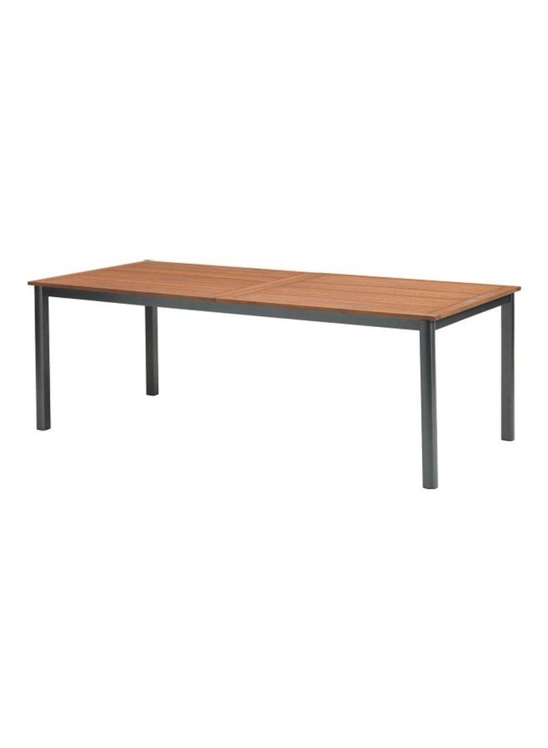 Hardwood Table Beige 100 x 300 x 75cm