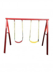 Megastar Twin Swing Metal Playset 200x 130x 200centimeter