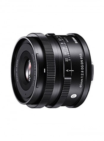 45Mm F2.8 DG DN Contemporary Lens Sony E-Mount Cameras 45millimeter Black