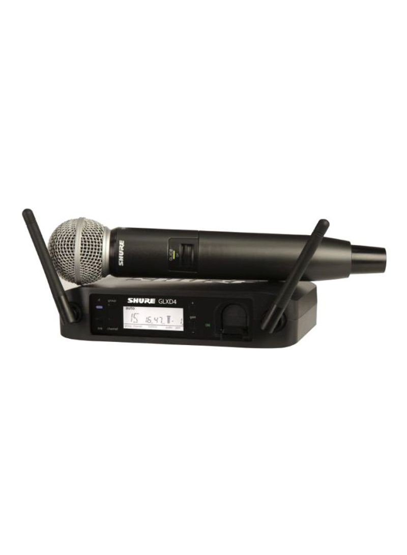 Handheld Wireless Microphone System GLXD24UK/SM58-Z2 Black