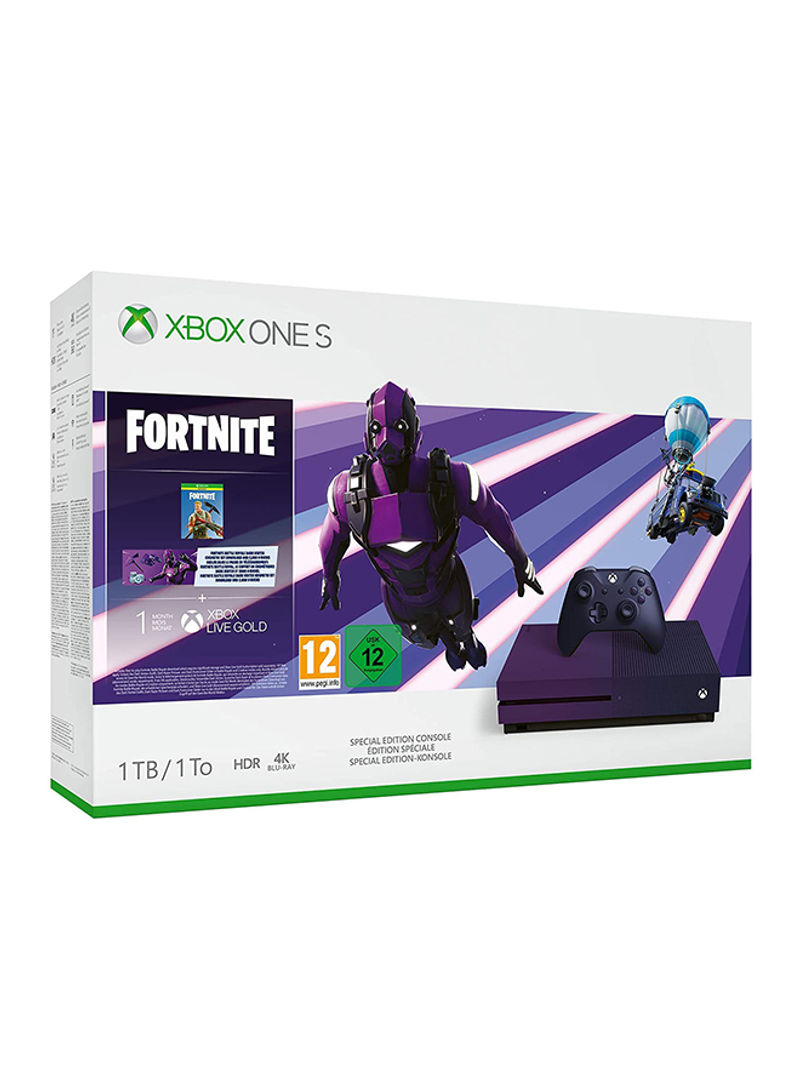 Xbox One S 1TB Console - Fortnite Battle Royale Special Edition Bundle