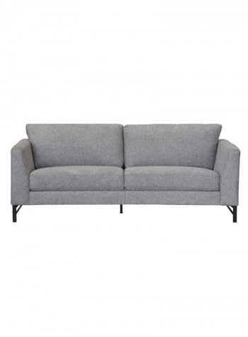 Anthracite 2-Seater Sofa Grey 92x198cm