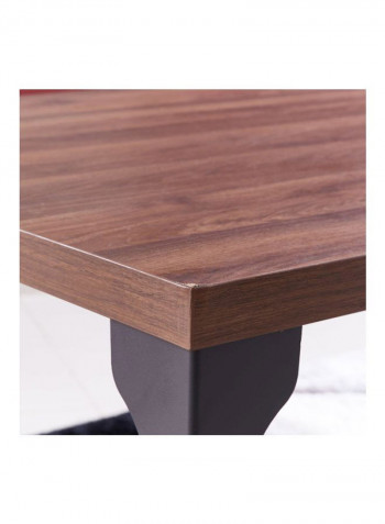 Arizona 7-Dining Table Chair Set Walnut