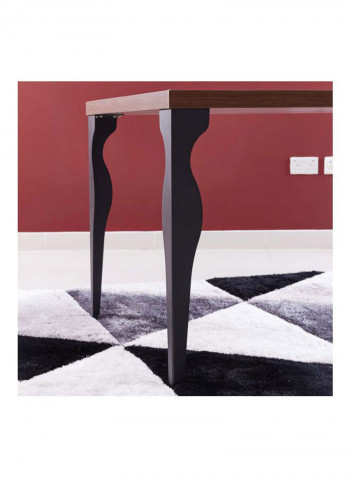 Arizona 7-Dining Table Chair Set Walnut