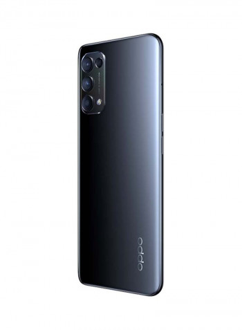 Reno 5 Dual SIM Starry Black 8GB RAM 128GB 5G With Enco W11 True Wireless Earphones - Middle East Version