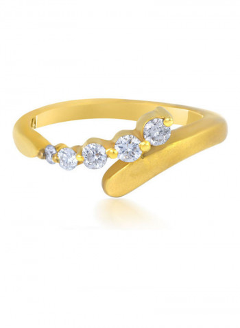 18 Karat Diamond Ring