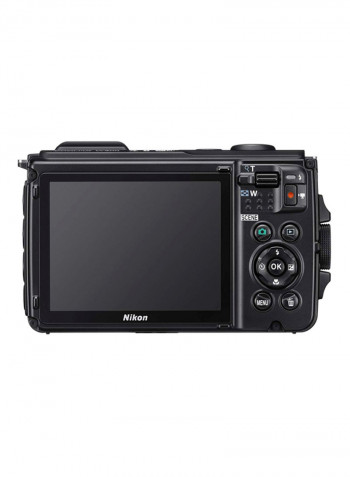 Coolpix W300 Point And Shoot Camera 5x Wide Optical Zoom-NIKKOR ED VR Glass Lens 16MP Waterproof With Built-in Wi-Fi, GPS, eCompass And Bluetooth Special Edition-Camouflage