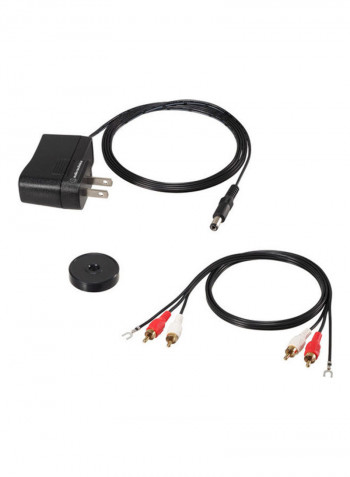 Fully Manual Two-Speed Stereo Turntable AT-LPW50PB Black