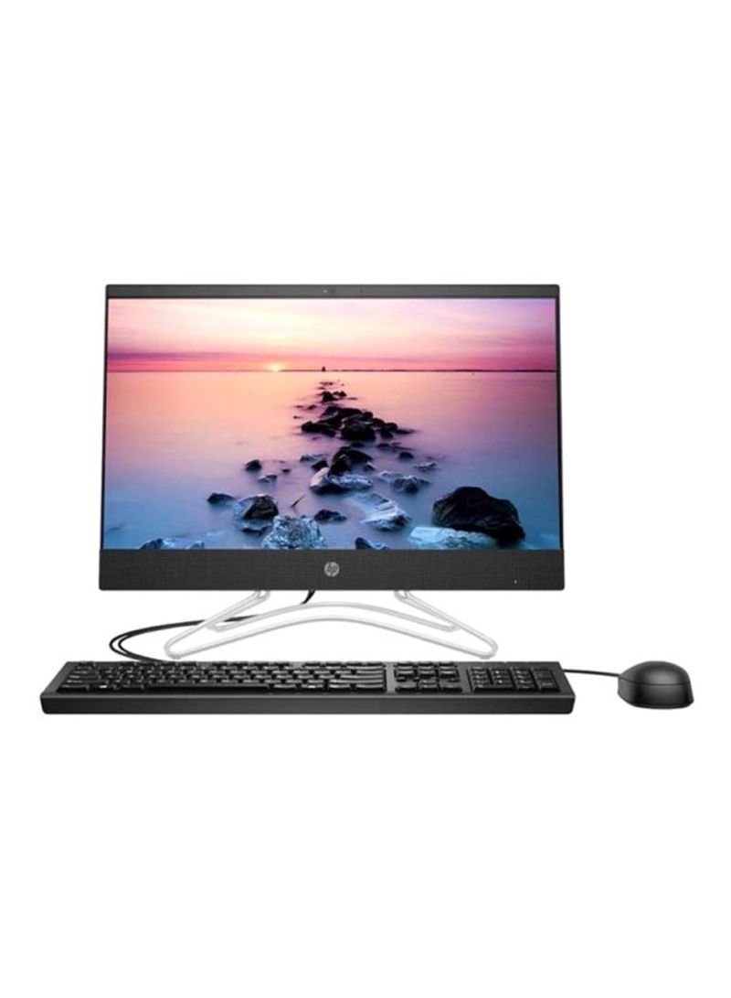200 G3 All-In-One Desktop With 21.5-Inch Display, Core i3 Processor/4GB RAM/1TB HDD/Integrated Graphics Jet Black