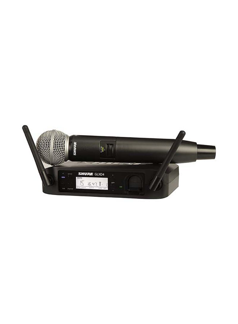 Digital Wireless Microphone System With Vocal Mic GLXD24UK/SM58X-Z2 Black