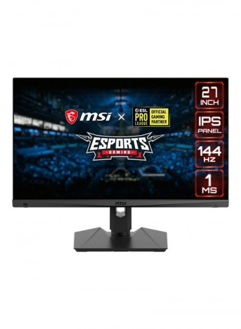 27-Inch Optix MAG274R Anti-Glare With Frameless Design Gaming Monitor, 144Hz, 1ms Black