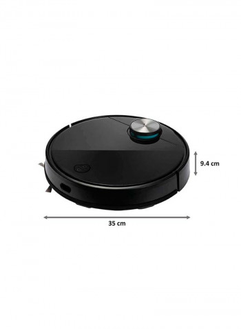 Robot Vacuum Cleaner 2100Pa LDS Wet and Dry Mop Smart APP Control 0.55 l 30 W Viomi V3 Black