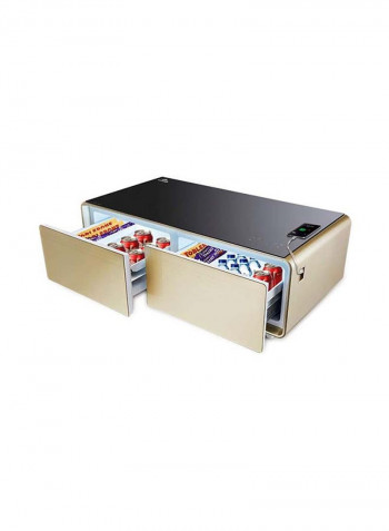 Smart Touch Table With Two Refrigerating Doors 0 W EVRFS-130LG Black/Gold