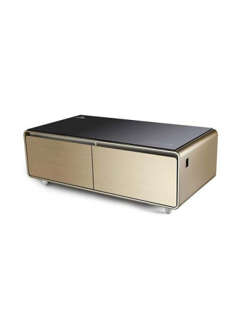 Smart Touch Table With Two Refrigerating Doors 0 W EVRFS-130LG Black/Gold