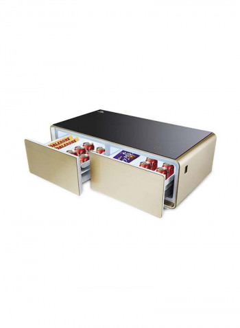 Smart Touch Table With Two Refrigerating Doors 0 W EVRFS-130LG Black/Gold