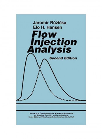 Flow Injection Analysis Hardcover 2
