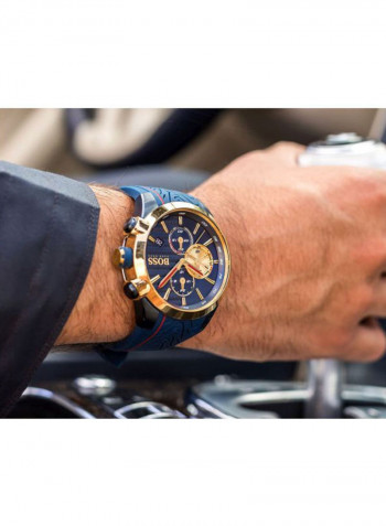 Men's Contemporary Sport Water Resistant Chronograph Watch 1513706